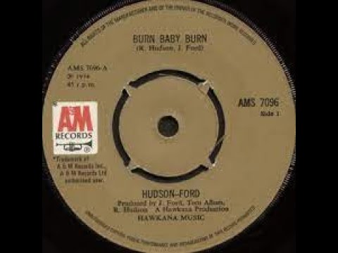 Hudson Ford Burn Baby Burn Lyrics