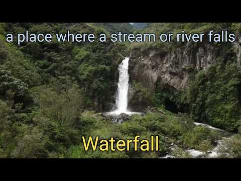 Cachoeira ao vivo || #como aprender a pronúncia de palavras em inglês