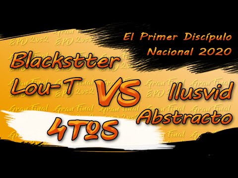 ✨4TOS✨Abstracto & Ilusvid VS Blakstter y Lou-T | 🎓 EL PRIMER DISCÍPULO 🎓 [FINAL NACIONAL 2020]