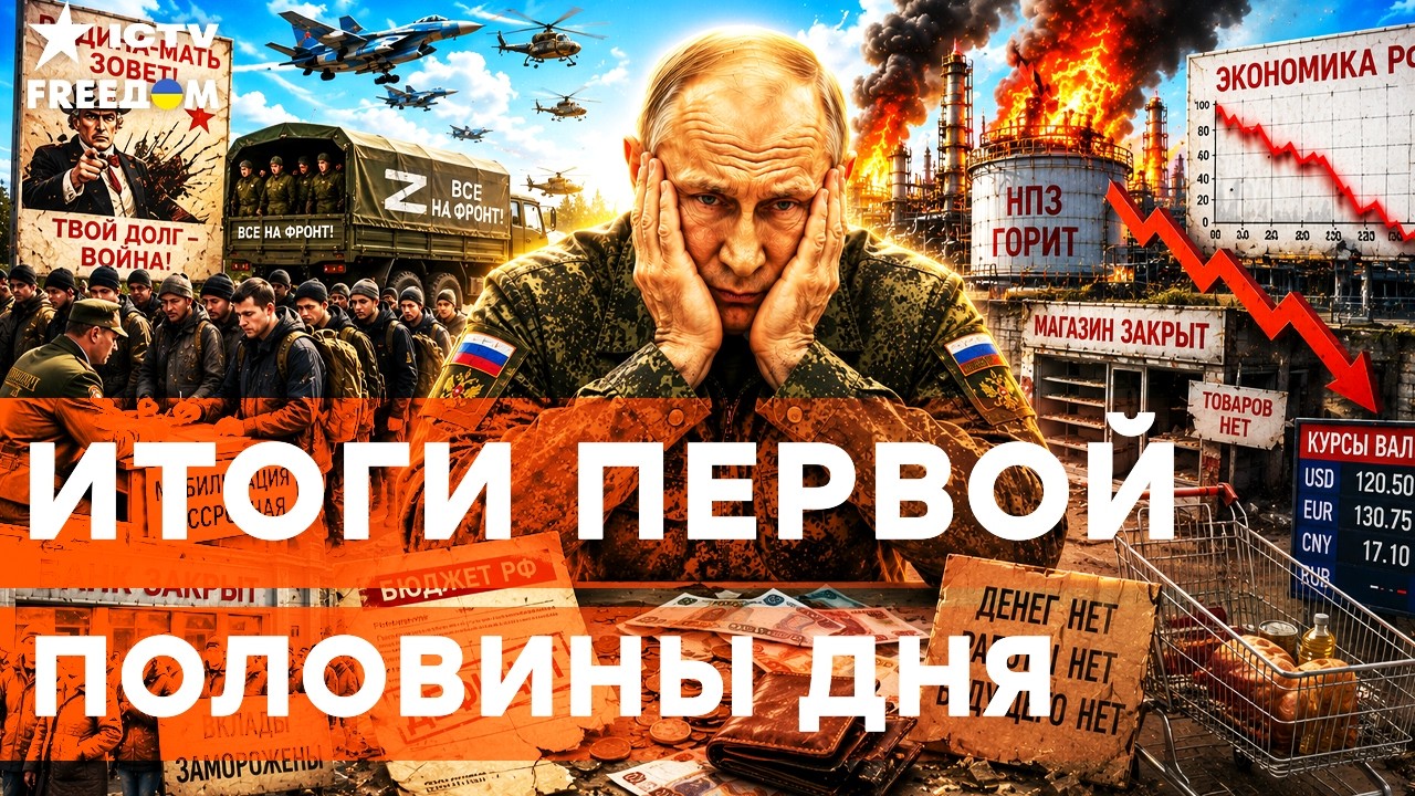 БЕНЗИНА БОЛЬШЕ НЕТ! Путин НА КОЛЕНЯХ молит о ПОМОЩИ | Freedom live