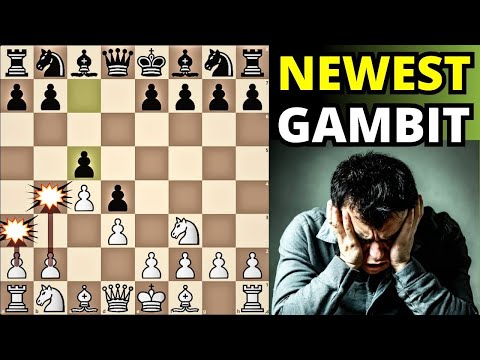 ATTENTION! New Gambit for White (Reverse Benko Gambit) 😱😱😱