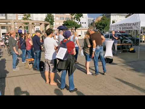 Staatsterrorismus gegen führende Karlsruher Querdenker: Werner Kraft berichtet von seiner Razzia:
