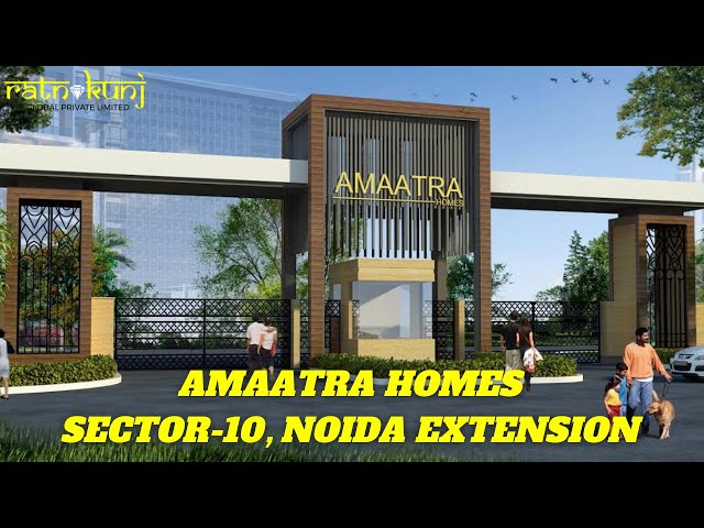 3 Bedroom Ready to Move Flat For Sale In Amaatra Homes, Vaidpura, Greater Noida West, Noida Extension