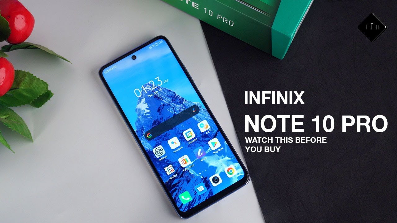 Infinix Note 10 Pro  Unboxing and Review