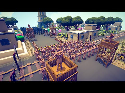 CAN 200x FBI CLEAR REBEL BASE? - Totally Accurate Battle Simulator TABS