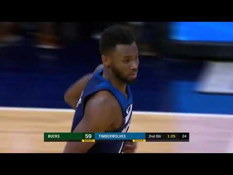 NBA Player Highlight November 4: Andrew Wiggins 25 points vs  Milwaukee