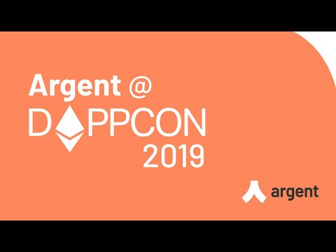 Argent at Dappcon 2019