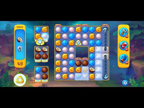 Fishdom level 10834 no boosters フィッシュダム ノーマル