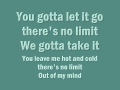 Scorpions - No limit (with lyrics) 