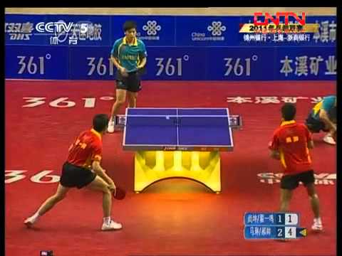 2011 CSL : Jinzhou-Zhejiang [M3]  SHANG Kun+ZHAI Yiming - HAO Shuai+MA Lin [Full Match 2/2]