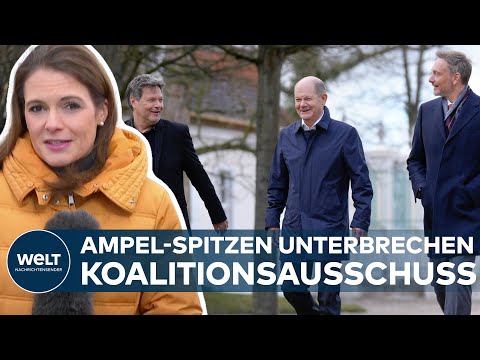 AMPEL-STREIT: Koalitionsausschuss unterbrochen – Fortsetzung am Dienstag