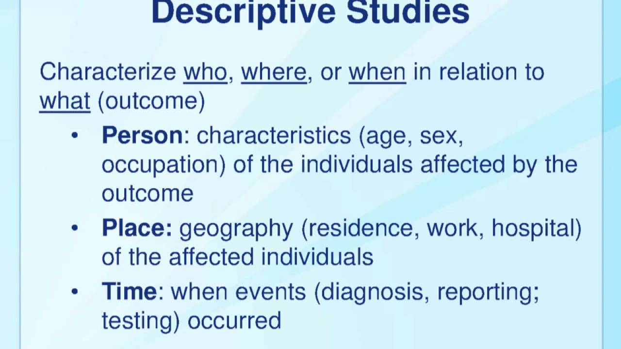4. Descriptive and Analytical Studies | CPP NCD Epidemiology