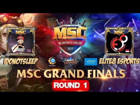 IDONOTSLEEP VS ELITE8 ESPORTS Match 1 - Mobile Legends MSC Grand Finals 5 Nations