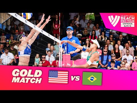 Cannon/Sponcil vs. Ana Patrícia/Duda - Finals Highlights Ostrava 2023 #BeachProTour