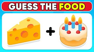 Can You Guess The FOOD By Emoji?  Emoji Quiz | Sweet Food Edition