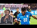 India vs Malaysia  | Terrible Lost | Football Highlights 2023