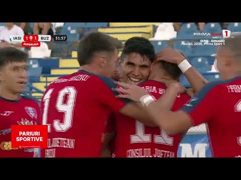REZUMAT | Poli Iași - Gloria Buzău 1-2 | Etapa 3, SuperLiga, 2024 - 2025