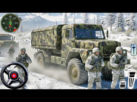New Army Truck Driving Games 2026 - US Offroad Army Truck Simulator 3D -  Android Gameplay