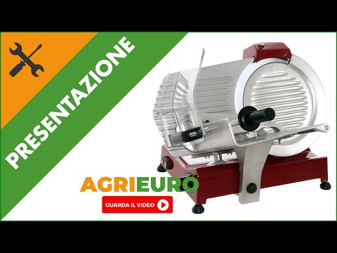 Affettatrice a gravità elettrica F 300 R ROSSO: PRESENTAZIONE