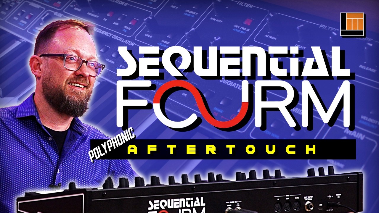 opens link to 🎹 Sequential FOURM � The Perfect Compact Analog Synth!