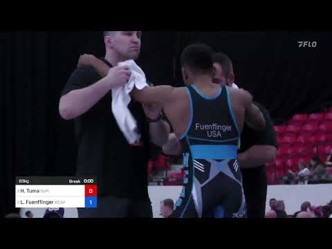 63 Kg Semis - Hayden Tuma, Suples Wrestling Club Vs Leslie Fuenffinger, Army (WCAP) 2d1c