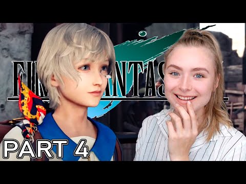 GOING TO WORK - Let's play: Final Fantasy 7 Remake - Part 4 (Blind Playthrough)