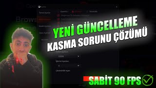 YENİ GÜNCELLEMEDE KASMA SORUNUNU ÇÖZDÜM ( KANITLI ) - PUBG MOBİLE 2.5 - SABİT 90 FPS !! ( 4K )