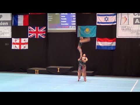 Limes WorldCup 2014 086 Pn1 Senior WG Dyn FRA BAYON COSTES NADAUD