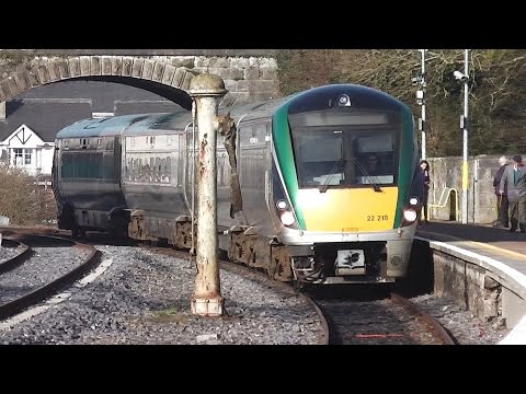 IE 22000 Class ICR Train number 22218 - Clara Station, Offaly