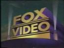 1993 1995 Fox Video Logo With Shortened Fanfare