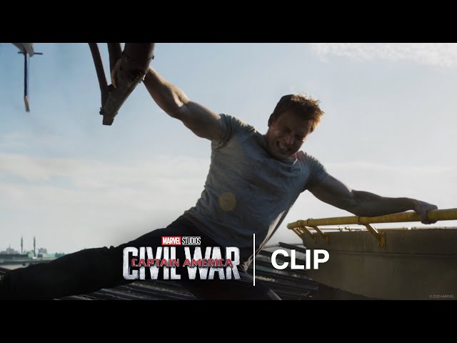 Captain America Stops The Winter Soldier's Helicopter - Official Clip