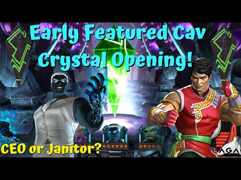 Shang-Chi/Mr Negative Featured Cavalier Crystal Opening! CEO or Janitor?-Marvel Contest of Champions