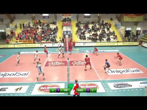 Tonno Callipo Calabria-Conad Reggio Emilia: gli highlights della partita