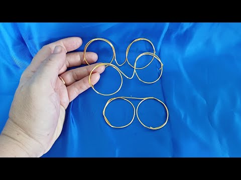 como fazer óculos de arame pra papai noel, óculos de arame #tutorial #papainoel #natal