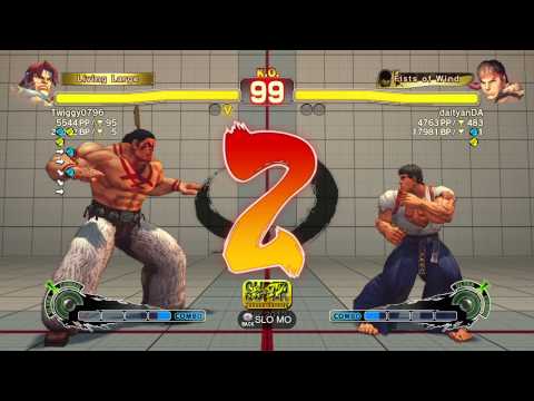 SSFIVAE~ Ryu (daityanDA) vs.  T.Hawk (Twiggy0796) HD