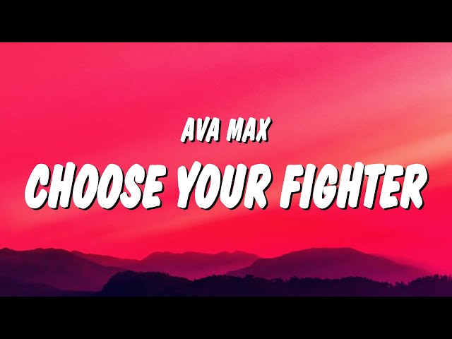 Ava Max - Choose Your Fighter (From Barbie The Album) (Remix Stems)