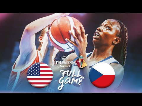 QTR-FINALS: USA v Czech Republic | Full Basketball Game | FIBA U19 Women's Basketball World Cup 2023