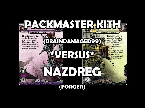 Packmaster Kith versus Nazdreg - Warhammer 40,000: Conquest