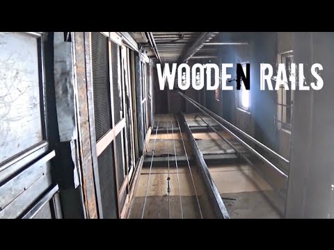 Two Amazing Pull the Rope Freight Elevators with Wooden Rails - Pittsburgh, PA