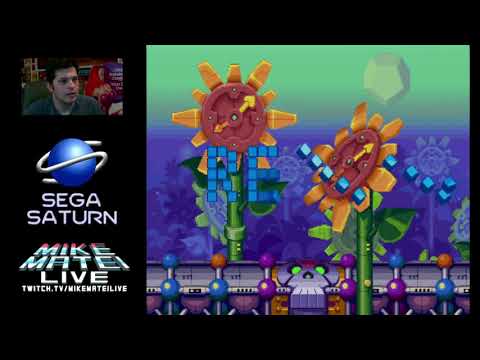 AVGM "Mega Man 8" (Sega SATURN)  Mike Matei Livestream  Rage and Death Compilation