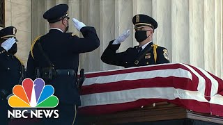 Ruth Bader Ginsburg Honored At The Supreme Court | NBC Nightly News