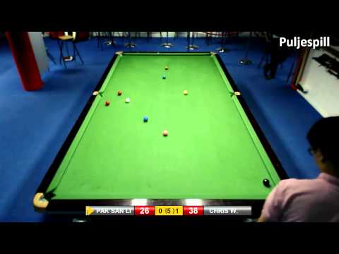 NM 2014 - Puljespill - Pak San Li v Chris W