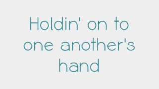 The Click Five - I Think We&#39;re Alone Now. Lyrics.