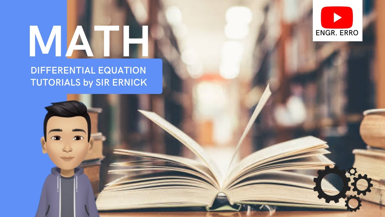 Differential Equation | Solution to Quiz 1