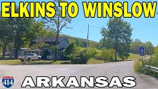 Elkins to Winslow, Arkansas