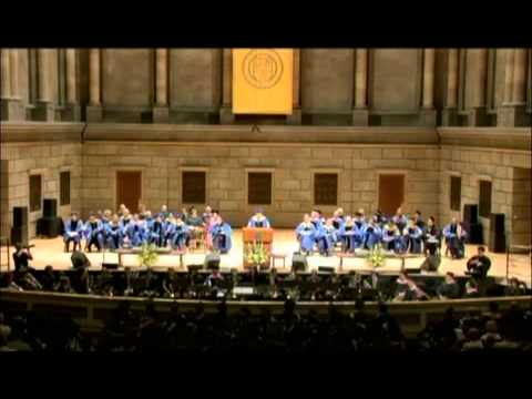 Dean Lowry's Commencement Opening 2012