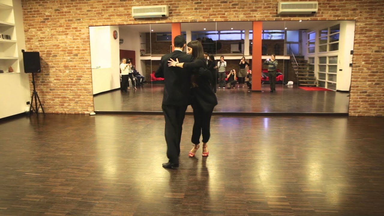 Cristina Scimé e Hernán Brusa _ impro Milonga @MTL 17.01.16