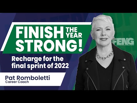 Let's Finish the Year Strong with Career Coach Pat Romboletti