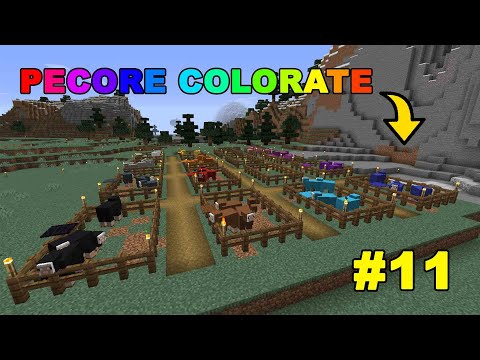 Farm di pecore colorate - Serie Principale Di Minecraft #11