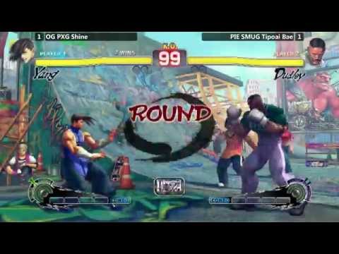 USF4 Winners Finals @ NLBC #115 - OG PXG Shine vs PIE Smug [720p/60fps]